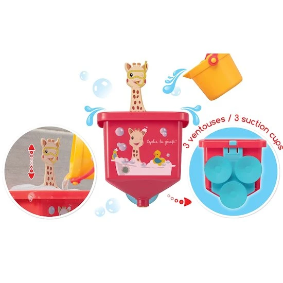 Sophie La Girafe Jouet De Bain Tuyaux Folies 3 Sophie La Girafe Jouet De Bain Tuyaux Folies – Image 3