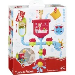 Sophie La Girafe Jouet De Bain Tuyaux Folies 7 Sophie La Girafe Jouet De Bain Tuyaux Folies -Moulin Roty Soldes 3056565234258 3056565234258 4BaseMedia 550Wx550H