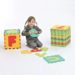 Tapis Mousse Lettres Et Chiffres -Moulin Roty Soldes 3550833100097 3550833100097 5BaseMedia 550Wx550H