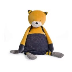 Moulin Roty Peluche Chat Géant Lulu Les Moustaches