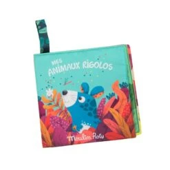 Moulin Roty Livre Tissu D'activités Dans La Jungle