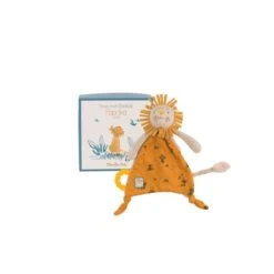 Moulin Roty Doudou Attache-tétine Lion Sous Mon Baobab -Moulin Roty Soldes 3575676690154 3575676690154 9BaseMedia 550Wx550H