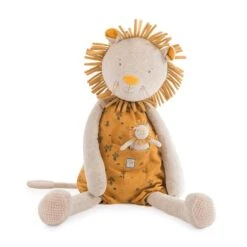 Moulin Roty Peluche Lion Géant Sous Mon Baobab