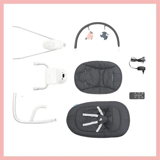 BabyMoov Balancelle Swoon Touch + Adaptateur & Télécommande 9 BabyMoov Balancelle Swoon Touch + Adaptateur & Télécommande – Image 9