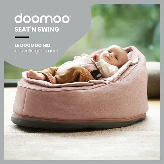BabyMoov Doomoo Seat'n Swing Transat Et Balancelle 2 En 1 2 BabyMoov Doomoo Seat'n Swing Transat Et Balancelle 2 En 1 – Image 2