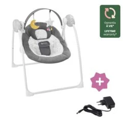 Badabulle Balancelle Confort + Adaptateur Secteur