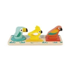 Janod Jeu De Formes à Empiler Oiseaux Tropicaux -Moulin Roty Soldes 3700217382667 3700217382667 6BaseMedia 550Wx550H
