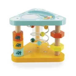 Janod Triangle Multi-activités En Bois -Moulin Roty Soldes 3700217382681 3700217382681 4BaseMedia 550Wx550H