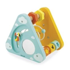 Janod Triangle Multi-activités En Bois -Moulin Roty Soldes 3700217382681 3700217382681 6BaseMedia 550Wx550H