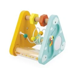 Janod Triangle Multi-activités En Bois -Moulin Roty Soldes 3700217382681 3700217382681 9BaseMedia 550Wx550H