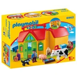 Playmobil Ferme Transportable Avec Animaux
