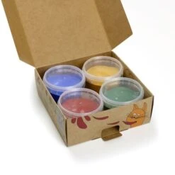 Coffret De Peinture à Doigts Multicolore -Moulin Roty Soldes 4270000030819 4270000030819 3BaseMedia 550Wx550H