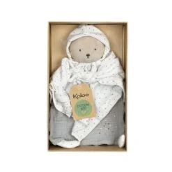 Kaloo Petit Pas - Doudou Coton Bio Ourson -Moulin Roty Soldes 4895029695926 4895029695926 7BaseMedia 550Wx550H