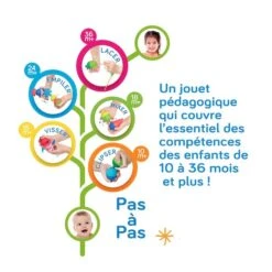 LALABOOM Set De Perles Animaux Et Accessoires à Assembler - 25 Pièces -Moulin Roty Soldes 4897067861745 4897067861745 6BaseMedia 550Wx550H