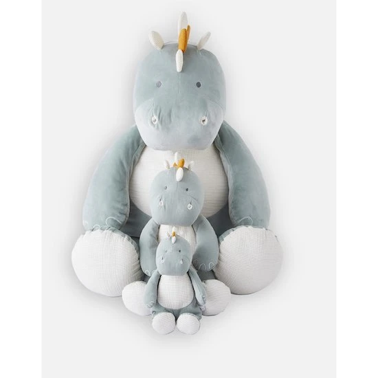 Peluche Small Dino Stegi Mousseline Bio Tiga & Stegi 7 Peluche Small Dino Stegi Mousseline Bio Tiga & Stegi – Image 7