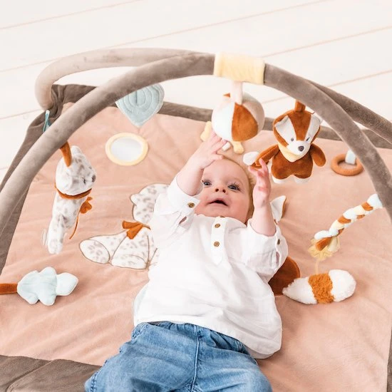 NATTOU Boris Et Jungo Tapis D'éveil Avec Arches 3 NATTOU Boris Et Jungo Tapis D'éveil Avec Arches – Image 3