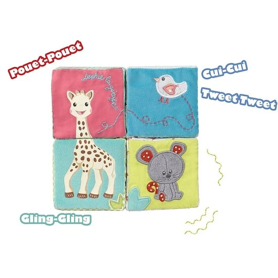 Cubes D'éveil Sophie La Girafe 2 Cubes D'éveil Sophie La Girafe – Image 2