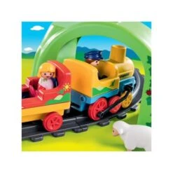 Playmobil Train Avec Passagers Et Circuit -Moulin Roty Soldes 550Wx550H 4008789701794 4