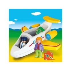 Playmobil Avion Avec Pilote Et Vacancière -Moulin Roty Soldes 550Wx550H 4008789701855 3