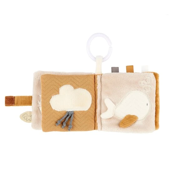 NATTOU Charlie Livre D'éveil En Velours 2 NATTOU Charlie Livre D'éveil En Velours – Image 2