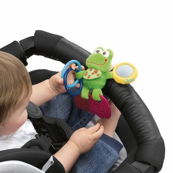 CHICCO Jouet Nomade Grenouille Premières Activités 2 CHICCO Jouet Nomade Grenouille Premières Activités – Image 2