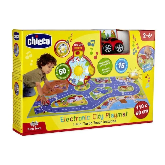 CHICCO Tapis De Jeu City Mini Turbo Touch 2 CHICCO Tapis De Jeu City Mini Turbo Touch – Image 2