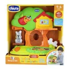 CHICCO Jeu éducatif électronique Bilingue La Maison Du Lapin -Moulin Roty Soldes 8058664131143 8058664131143 5BaseMedia 550Wx550H