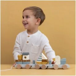 Little Dutch Train à Bloc En Bois Sailors Bay -Moulin Roty Soldes 8713291770683 8713291770683 3BaseMedia 550Wx550H