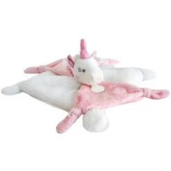Doudou Licorne 9 Doudou Licorne -Moulin Roty Soldes doudouetciedoudoulicorneblancetrosebrillant 3700335232776 5BaseMedia 550Wx550H