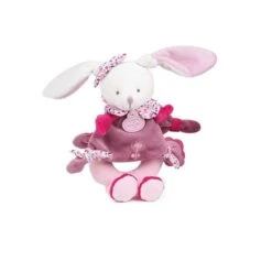 Hochet Cerise Le Lapin -Moulin Roty Soldes doudouetciehochetceriselelapinrose 3700335227000 3BaseMedia 550Wx550H