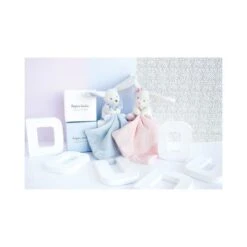 Doudou Plat Lapin -Moulin Roty Soldes doudouetcielapinmouchoirroseboitefleurnocolor 3700335233377 5BaseMedia 550Wx550H