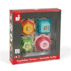 Janod Empilable Tortues 9 Janod Empilable Tortues -Moulin Roty Soldes juratoystortuesiwoodempilablesnocolor 3700217353377 5BaseMedia 550Wx550H
