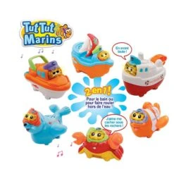 VTech Jeu De Bain Bateaux & Animaux